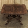 19th Century Dining Table by Horrix with Original Carved Leaf