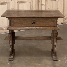 Rustic 19th Century Spanish End Table