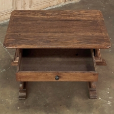 Rustic 19th Century Spanish End Table