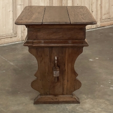 Rustic 19th Century Spanish End Table