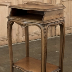 Antique French Louis XV Maple End Table