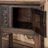 Pair Mid-19th Century Rustic Gothic Raised Cabinets
