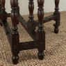Antique French Renaissance Octagonal Drop Leaf Gate Leg Table