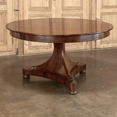 Early 19th Century French Directoire Mahogany Center Table