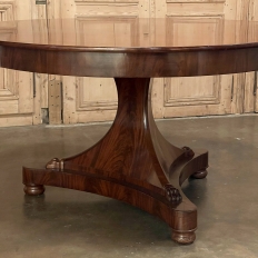 Early 19th Century French Directoire Mahogany Center Table