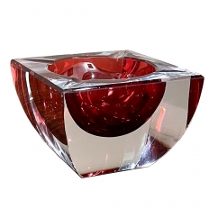 Mid-Century Murano Glass Ashtray ~ Paperweight