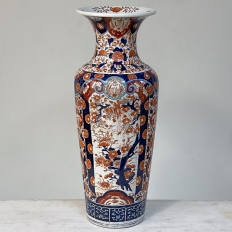 19th Century Imari Hand-Painted Vase