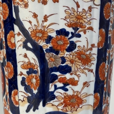 19th Century Imari Hand-Painted Vase
