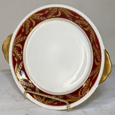 Mid-Century Hand-Painted Porcelain Platter by Boch ~ La Louviere