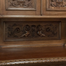 Antique Italian Renaissance Two-Piece Bar ~ Counter in Walnut