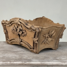 19th Century Hand-Carved Black Forest Jardiniere ~ Centerpiece