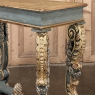 Early 19th Century Italian Baroque Faux-Sienna Marble Console