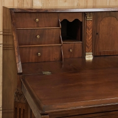 18th Century French Louis XVI Period Mahogany Secretary Desk