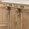 19th Century French Neoclassical Bar ~ Counter with Carrara Marble Top
