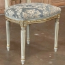 Set of 6 Antique French Louis XVI Neoclassical Painted Dining Chairs