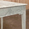 18th Century French Louis XVI Neoclassical Painted End Table