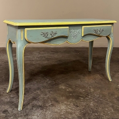 Antique Italian Tuscan Painted Sofa Table
