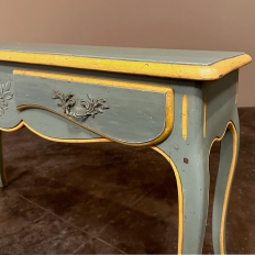 Antique Italian Tuscan Painted Sofa Table