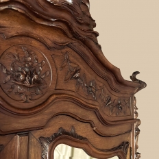 19th Century French Louis XV Walnut Armoire