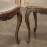 Set of 6 French Louis XV Dining Chairs with Mohair