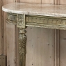 19th Century French Louis XVI Giltwood Marble Top Console
