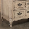 19th Century Country French Louis XV Commode ~ Chest of Drawers in Stripped Oak