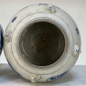 Pair 19th Century Blue & White Chinese Lidded Urns
