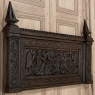 19th Century French Hand-Carved Wall Panel