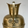 19th Century Hand-Hammered Brass Double-Handled Pot