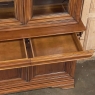 Antique French Louis Philippe Cherrywood Triple Bookcase ~ Bibliotheque