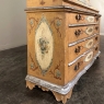 Antique Venetian Painted Secretary ~ Bookcase ~ Commode