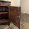 18th Century County French Walnut Buffet with Black Marble Top