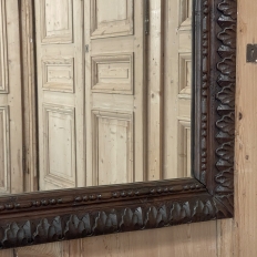 Antique French Neoclassical Hand Carved Mirror