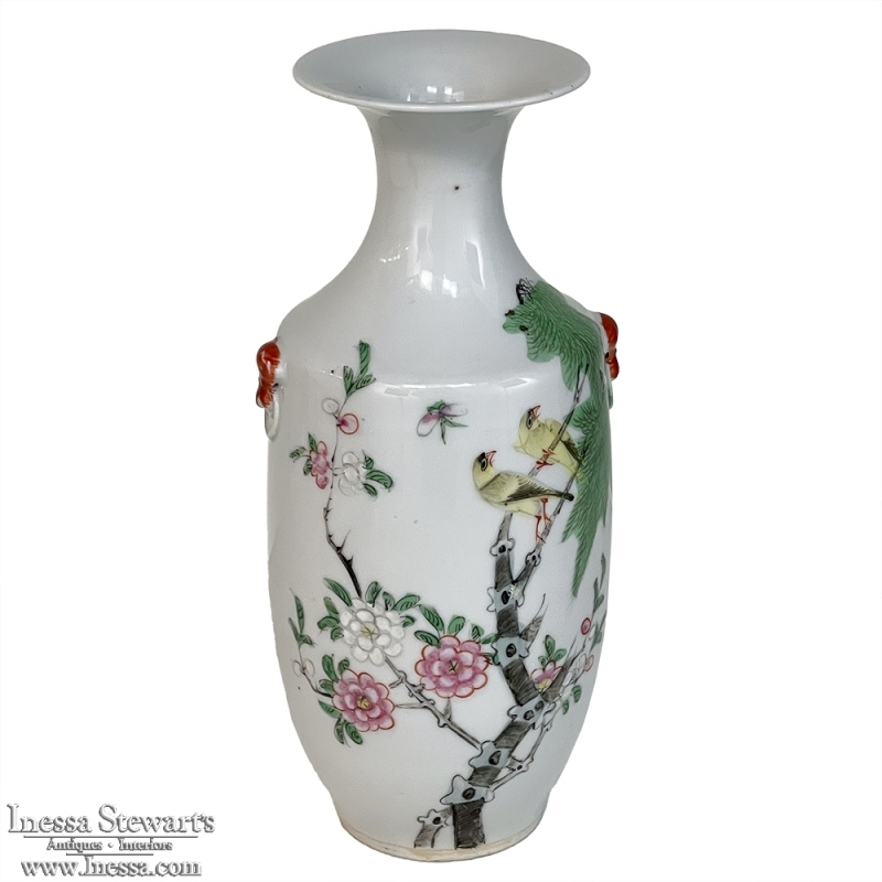Antique Chinese Porcelain Bud Vase