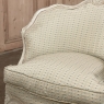 Pair Antique French Painted Louis XV Style Petite Boudoir Chairs