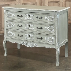 Antique Country French Painted Commode