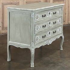 Antique Country French Painted Commode