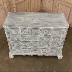 19th Century French Louis XIV Painted Commode