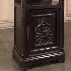 Antique Gothic Revival Petite Cabinet