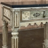 19th Century Italian Neoclassical Painted Marble Top End Table
