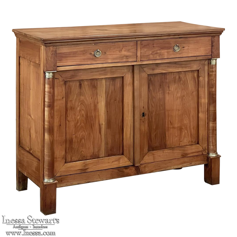 Mid-19th Century French Empire Cherrywood Buffet ~ Credenza