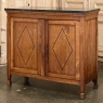 Directoire Period French Cherry Wood Marble Top Buffet