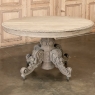 19th Century French Renaissance Revival Carved Oak Center Table ~ Dining Table