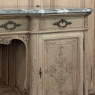 19th Century French Louis XIV Marble Top Buffet ~ Credenza ~ Server