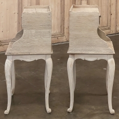 PAIR Antique Country French Stripped Nightstands ~ End Tables
