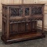 Antique French Gothic Raised Cabinet