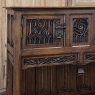 Antique French Gothic Raised Cabinet