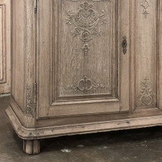 18th Century Country French Buffet ~ Cabinet in Stripped Oak