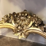19th Century French Louis XIV Giltwood Console with Carrara Marble Top