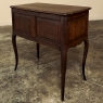 Antique Country French Tambour Cabinet ~ End Table
